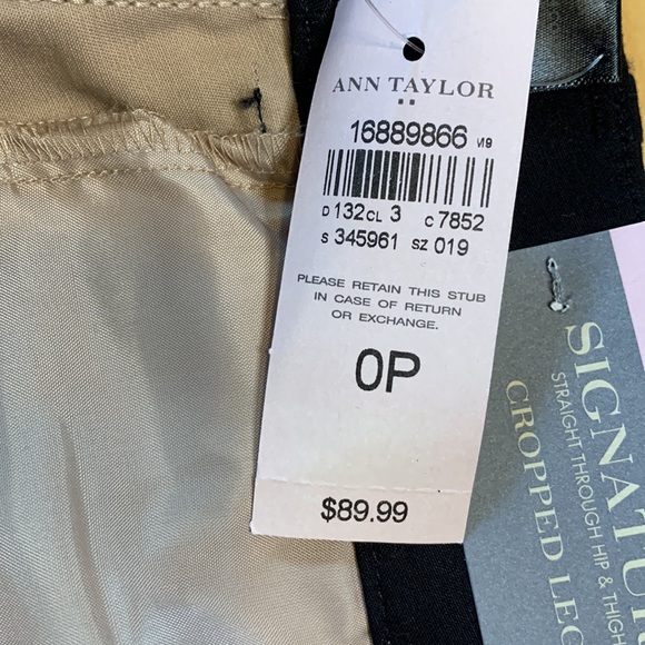 Anne Taylor cropped pants Pettit size. - Picture 5 of 5